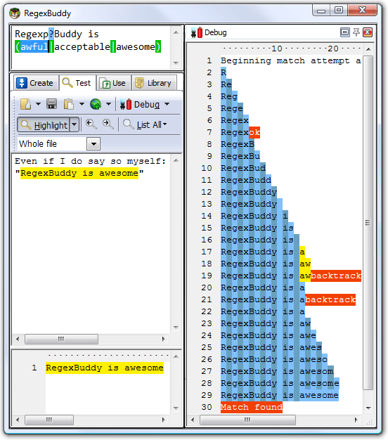 Finding patterns with RegEx in C with optimized number of