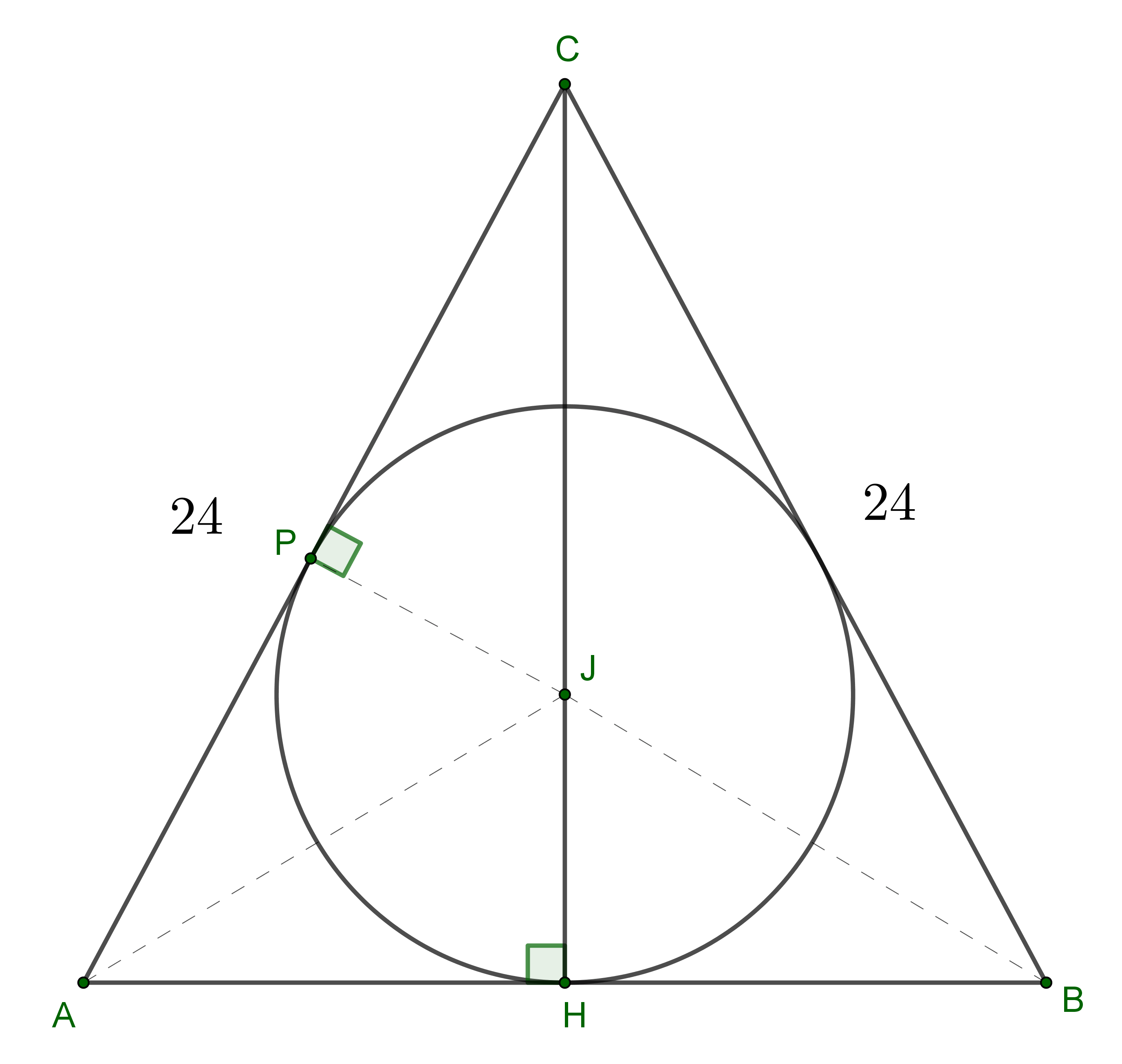 Solved If A Triangle Is Inscribed In A Circle So That vrogue.co
