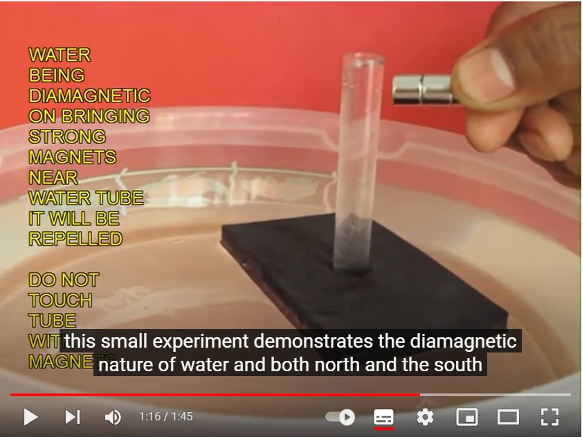 quantum mechanics Can really repel water (liquids) like this? Physics Stack Exchange