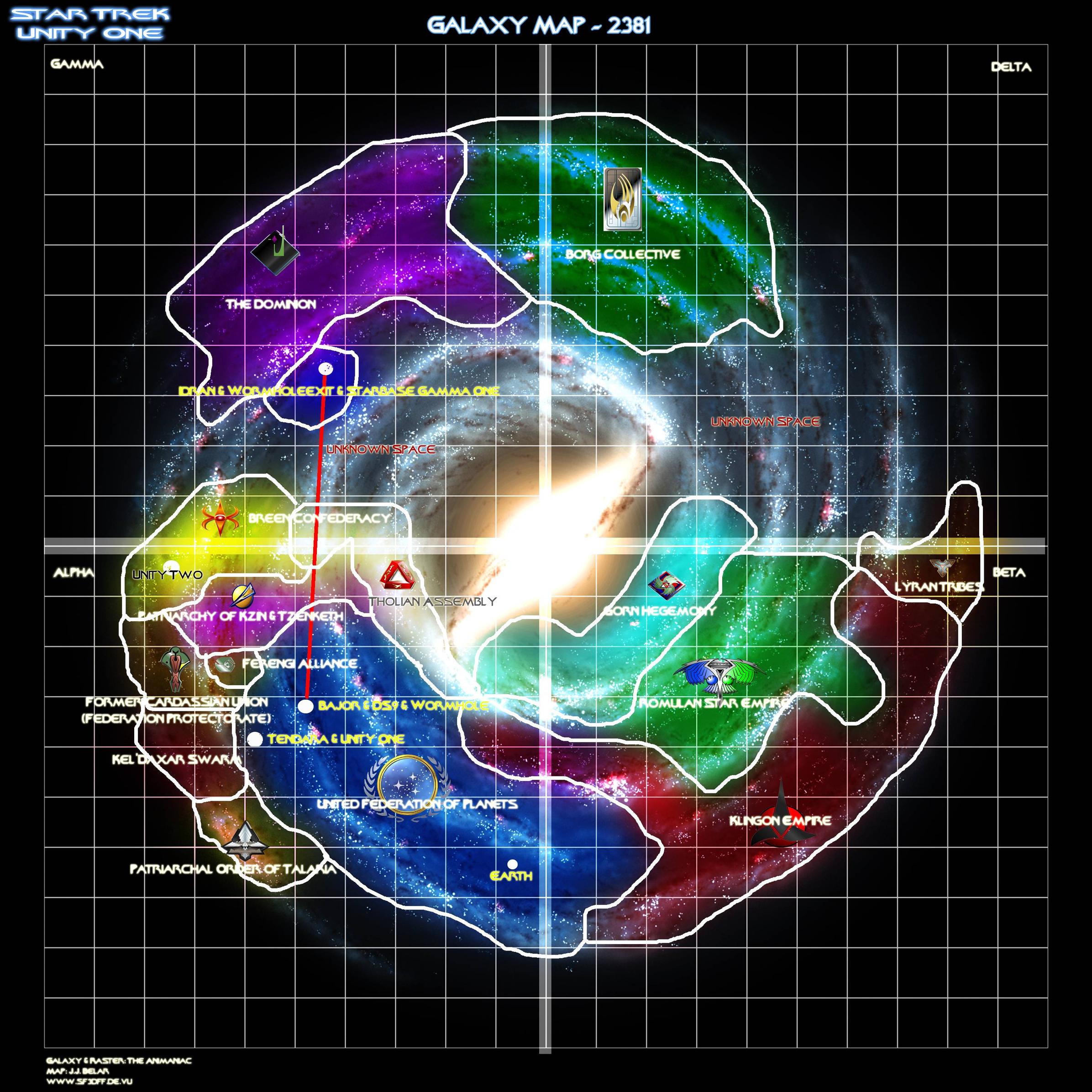 star trek Why was the Federation split across two