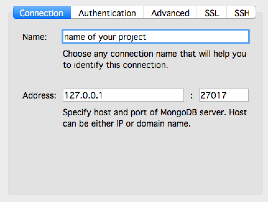 Could not connect MongoDB of Google Cloud from local robomongo Stack