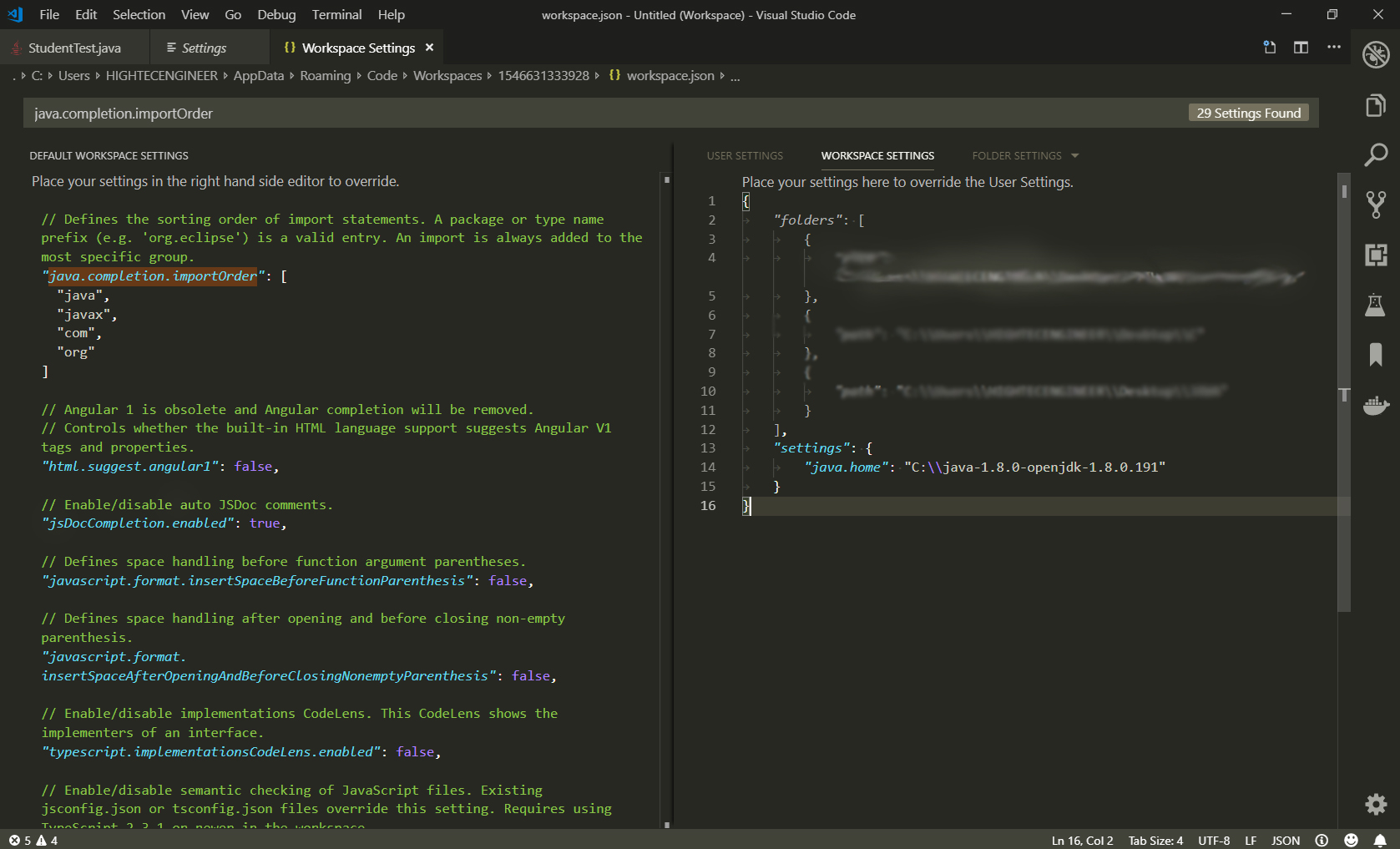 java Visual Studio Code can't find JDK8 Stack Overflow