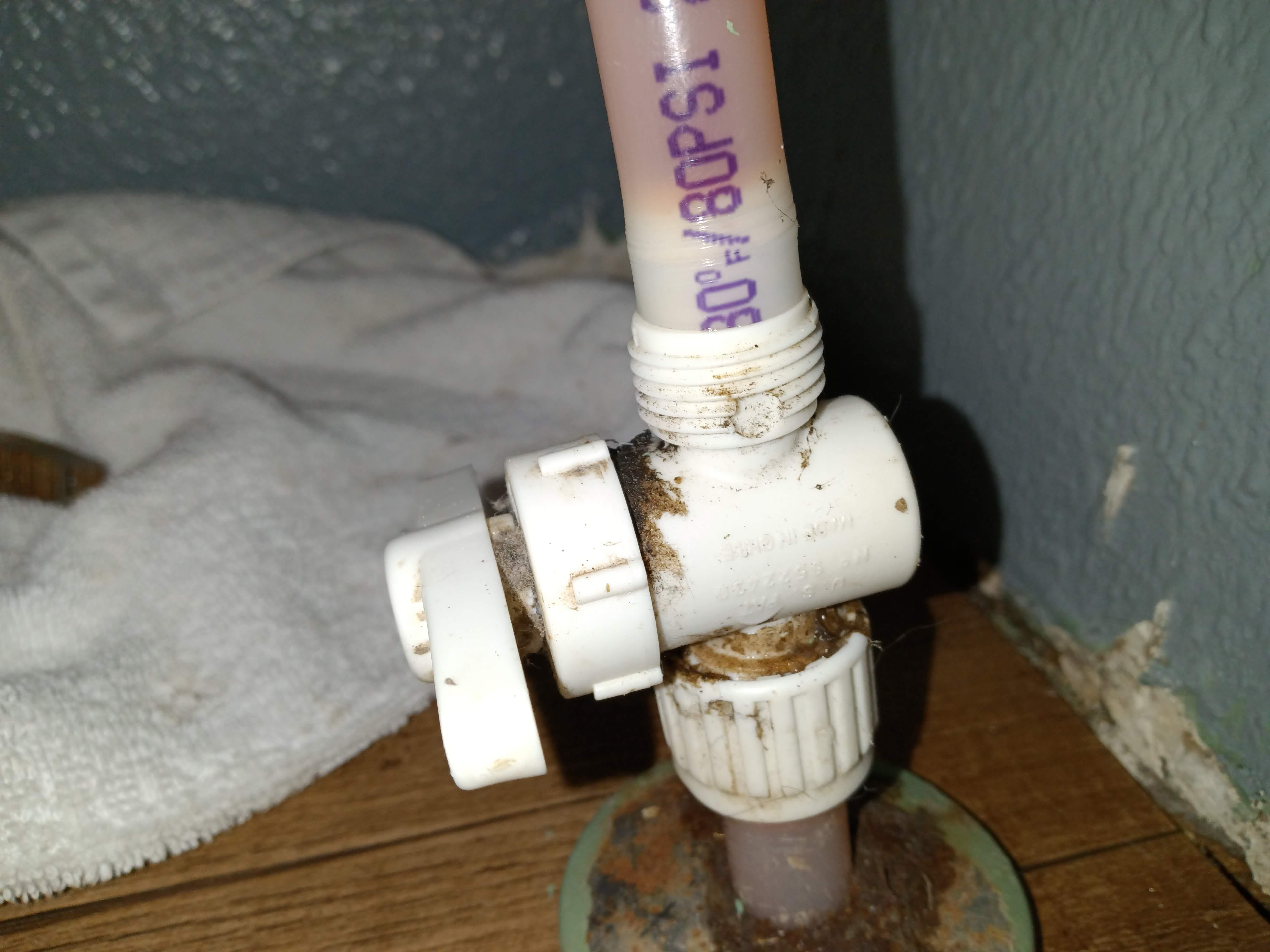 How to disconnect this pex toilet water supply hose Home Improvement