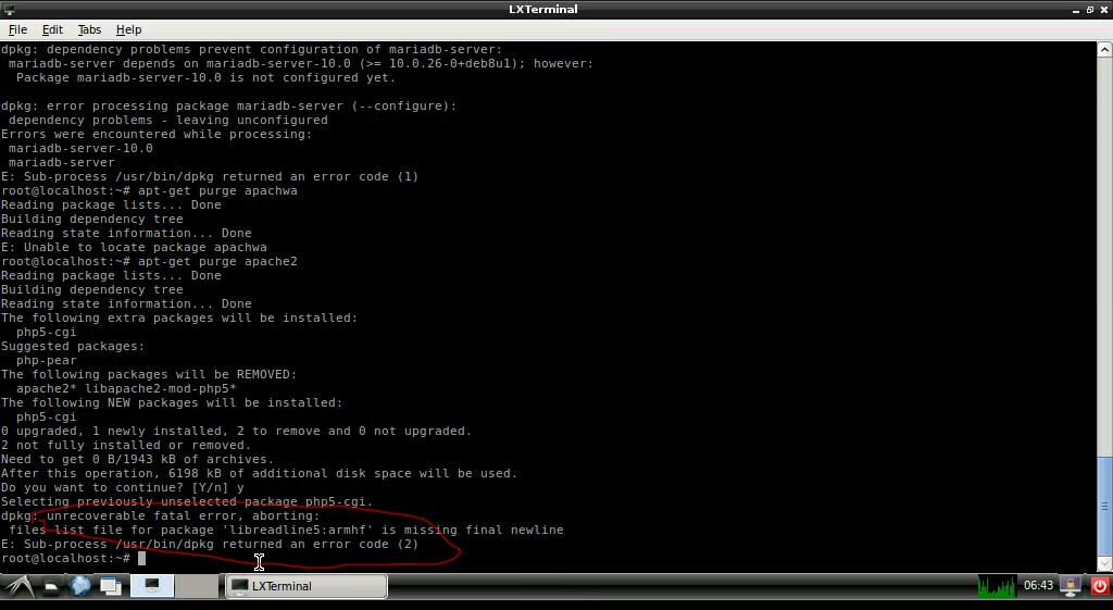 Can't install/uninstall packages in Debian Unix & Linux Stack Exchange