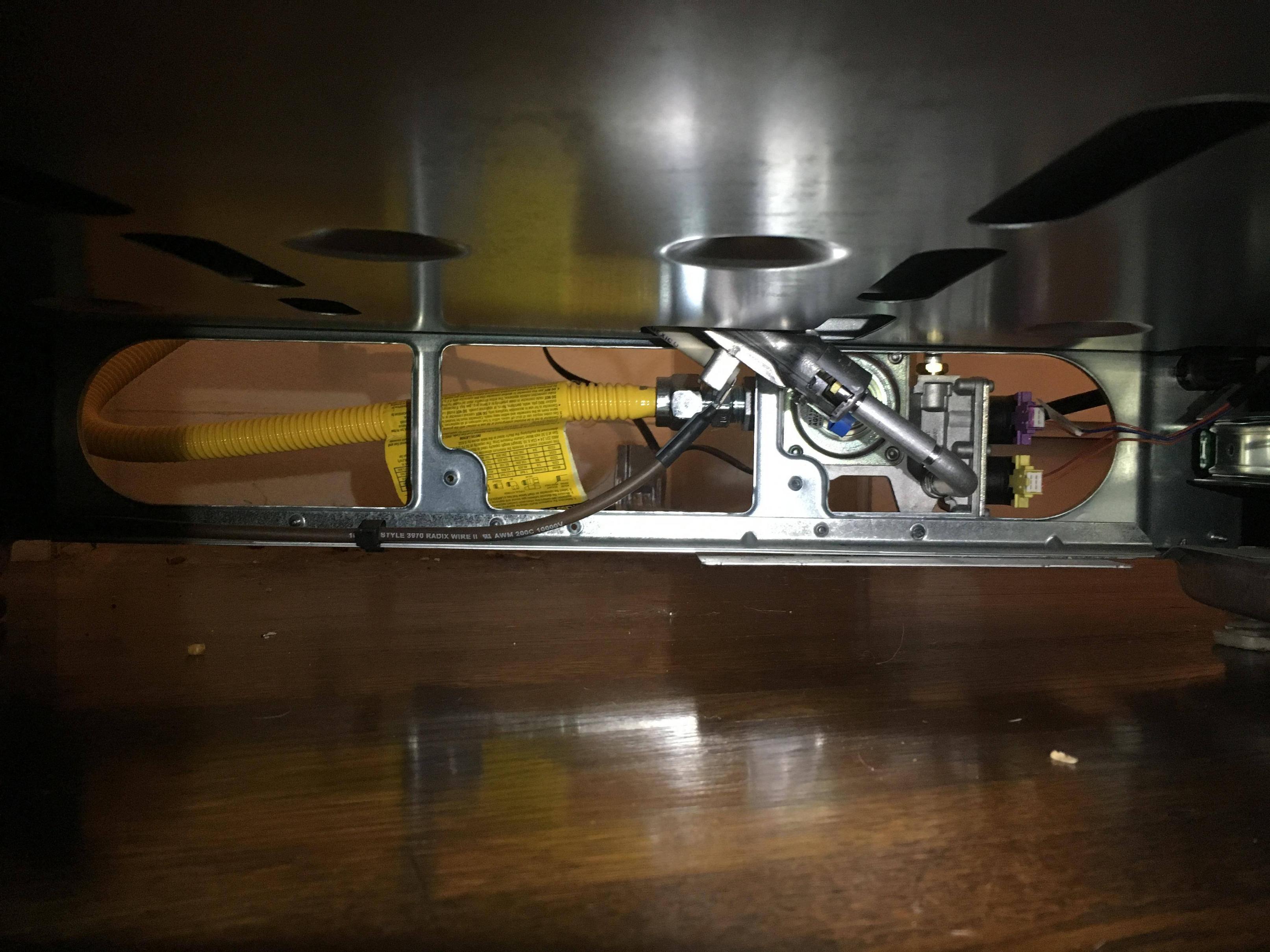 repair Whirlpool oven gas shuts off one second after turning on