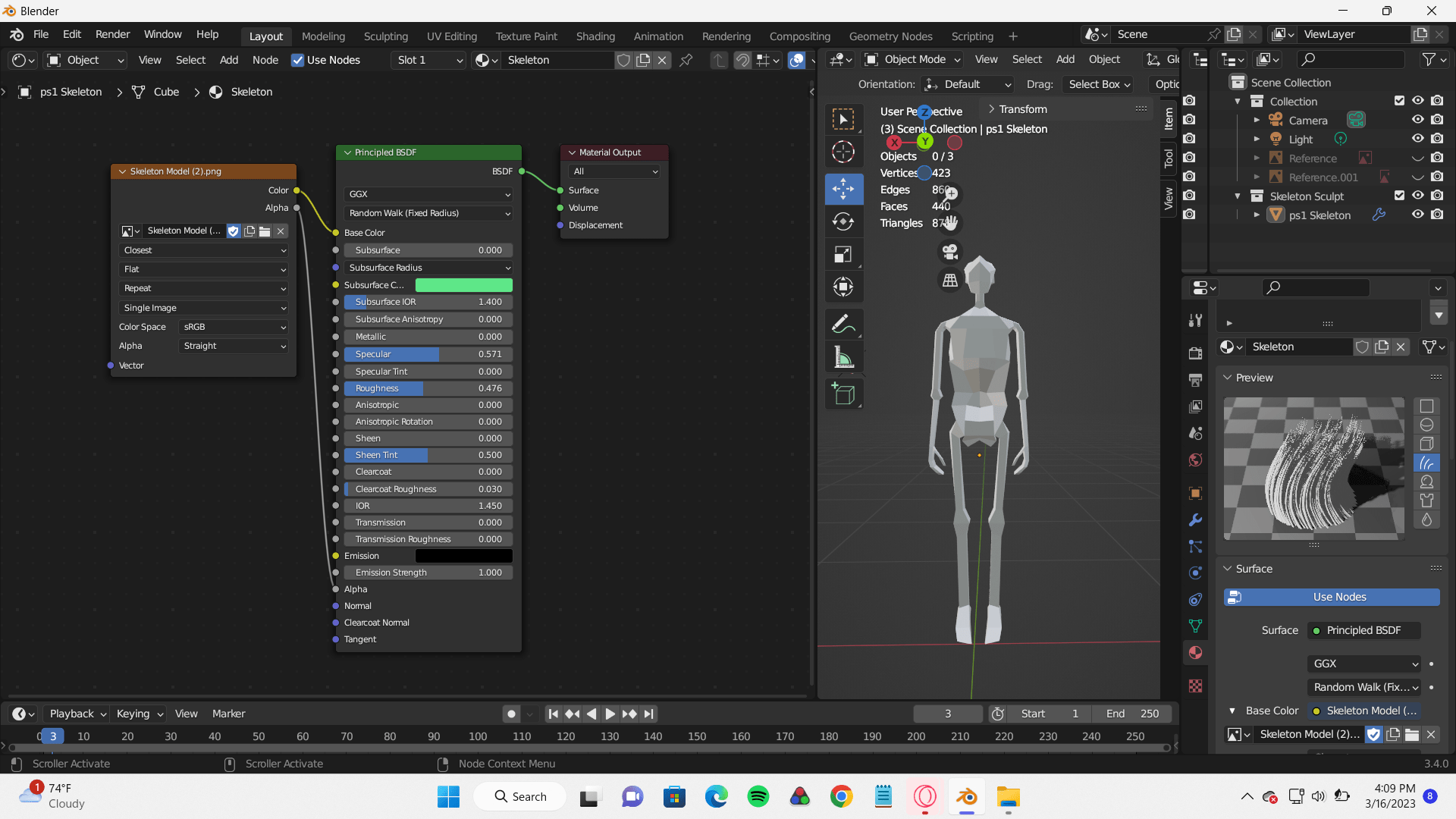 texturing My texture will only show up in solid shading, not rendered