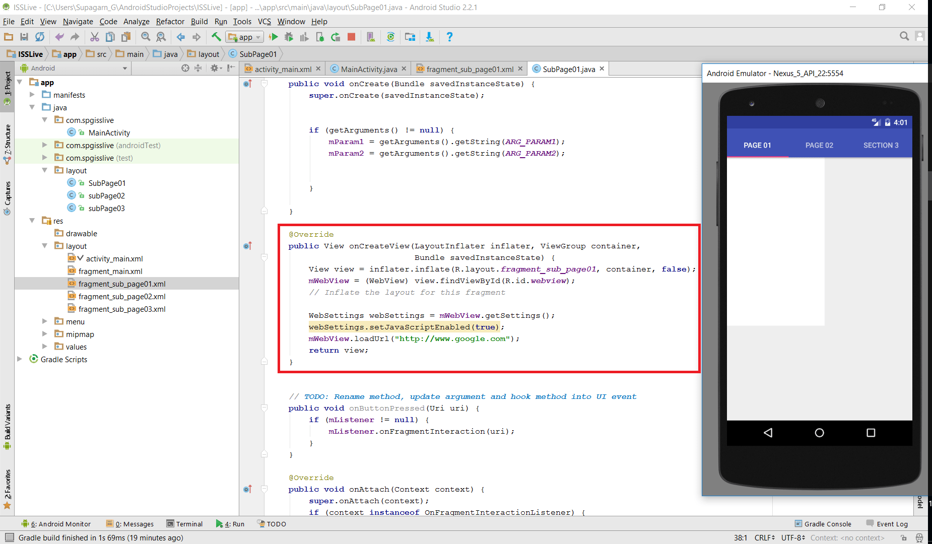 Java - Android Studio - Why Webview Doesn't Load Web Url - Stack Overflow