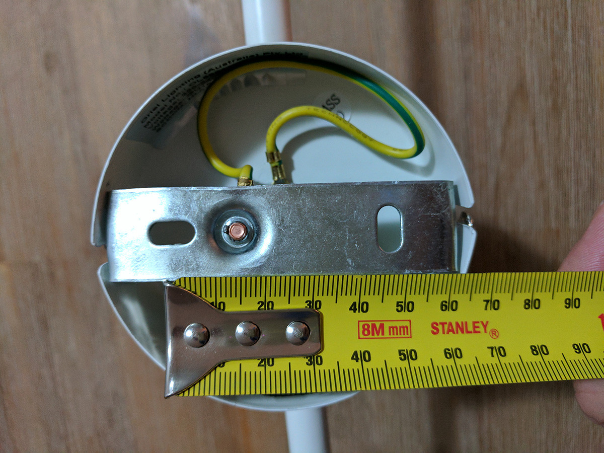 lighting Installing spotlights but hole in ceiling is too big Home