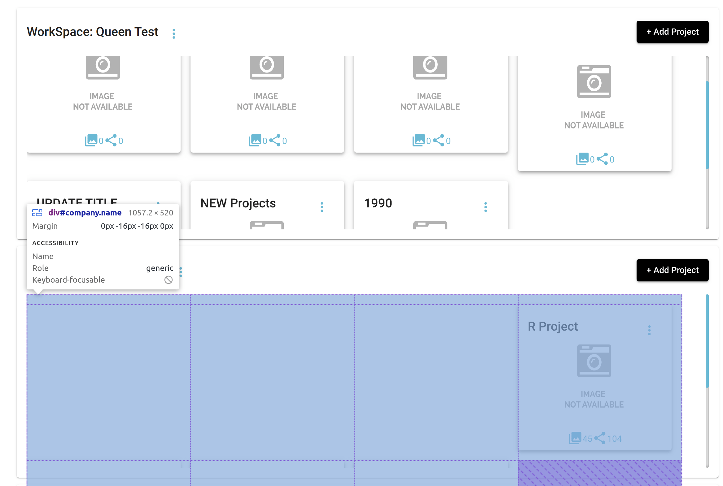 Nested MatCard Angular 12 Stack Overflow