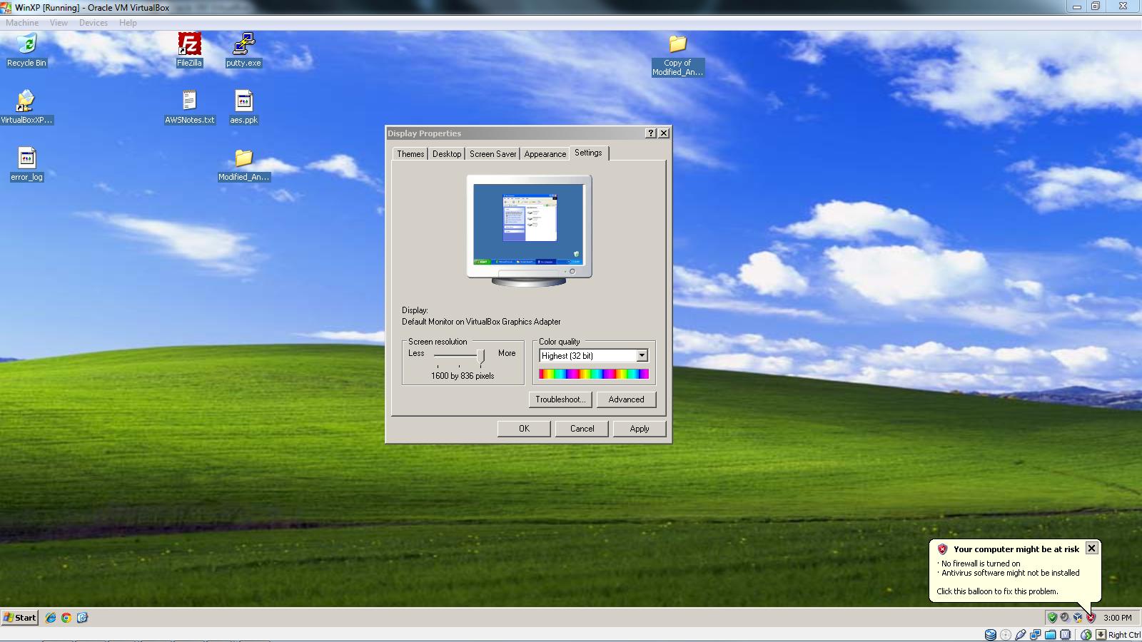 Windows 8 Screen Resolution in VirtualBox Super User