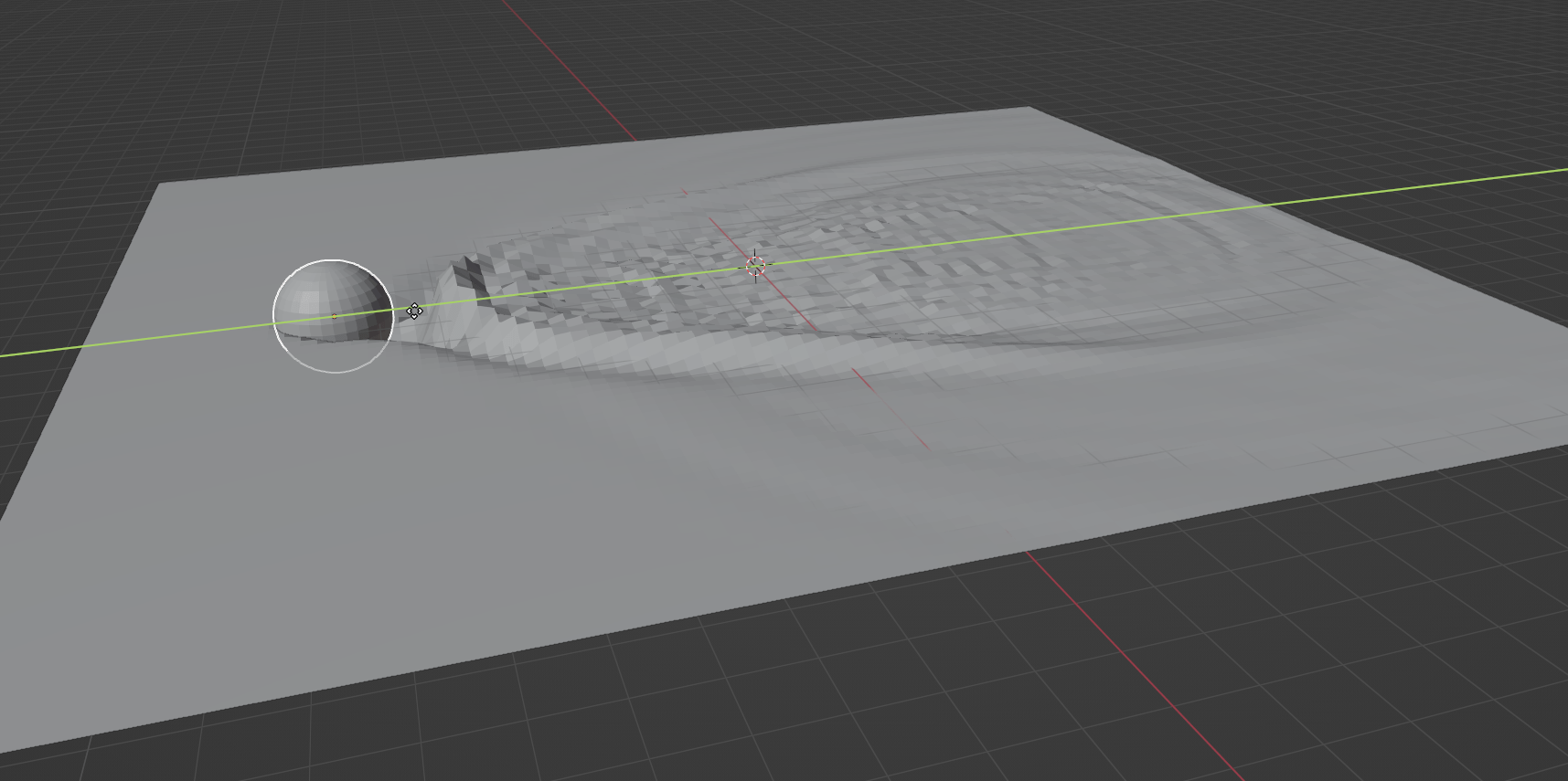 fluid simulation How can I make a water wake effect? Blender Stack