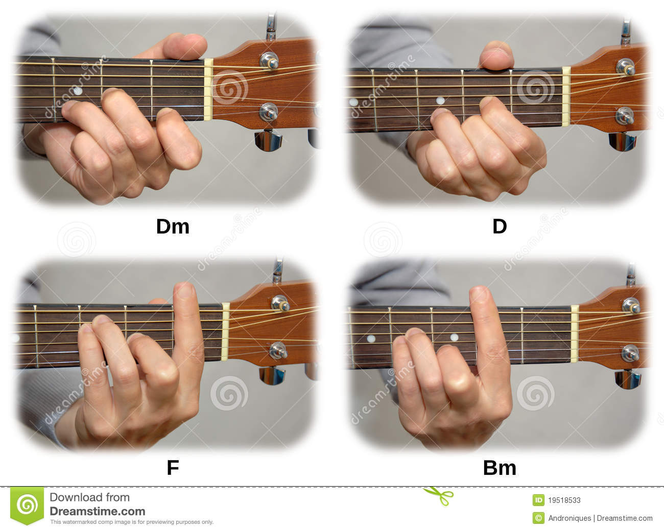 guitar How to find to the right strings of a barre chord by feel