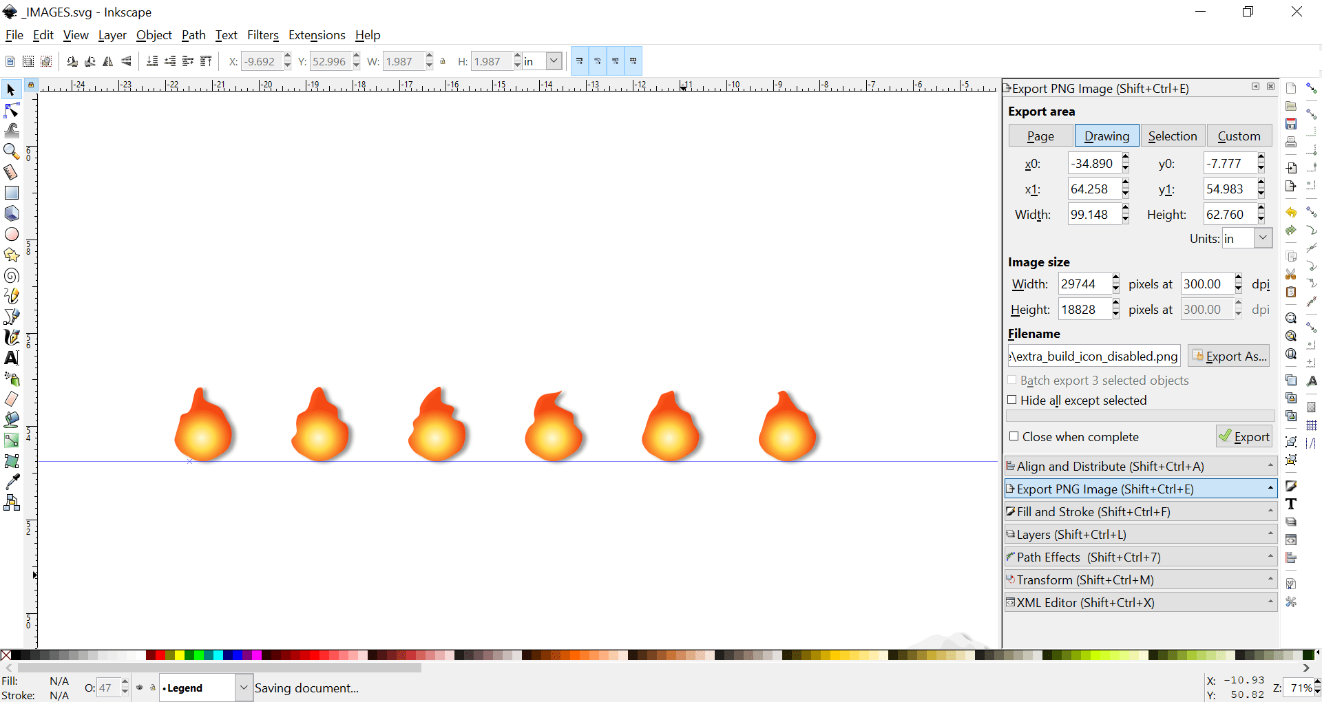 Animated Gif on Gimp with Drop Shadows