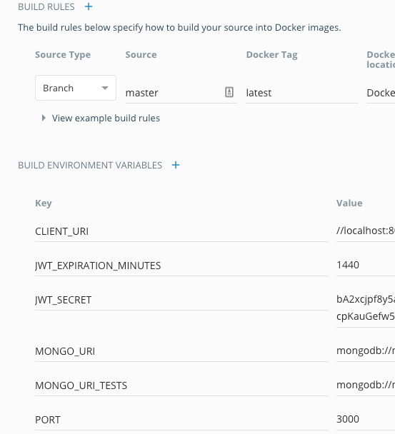 node.js Autotesting docker images with
