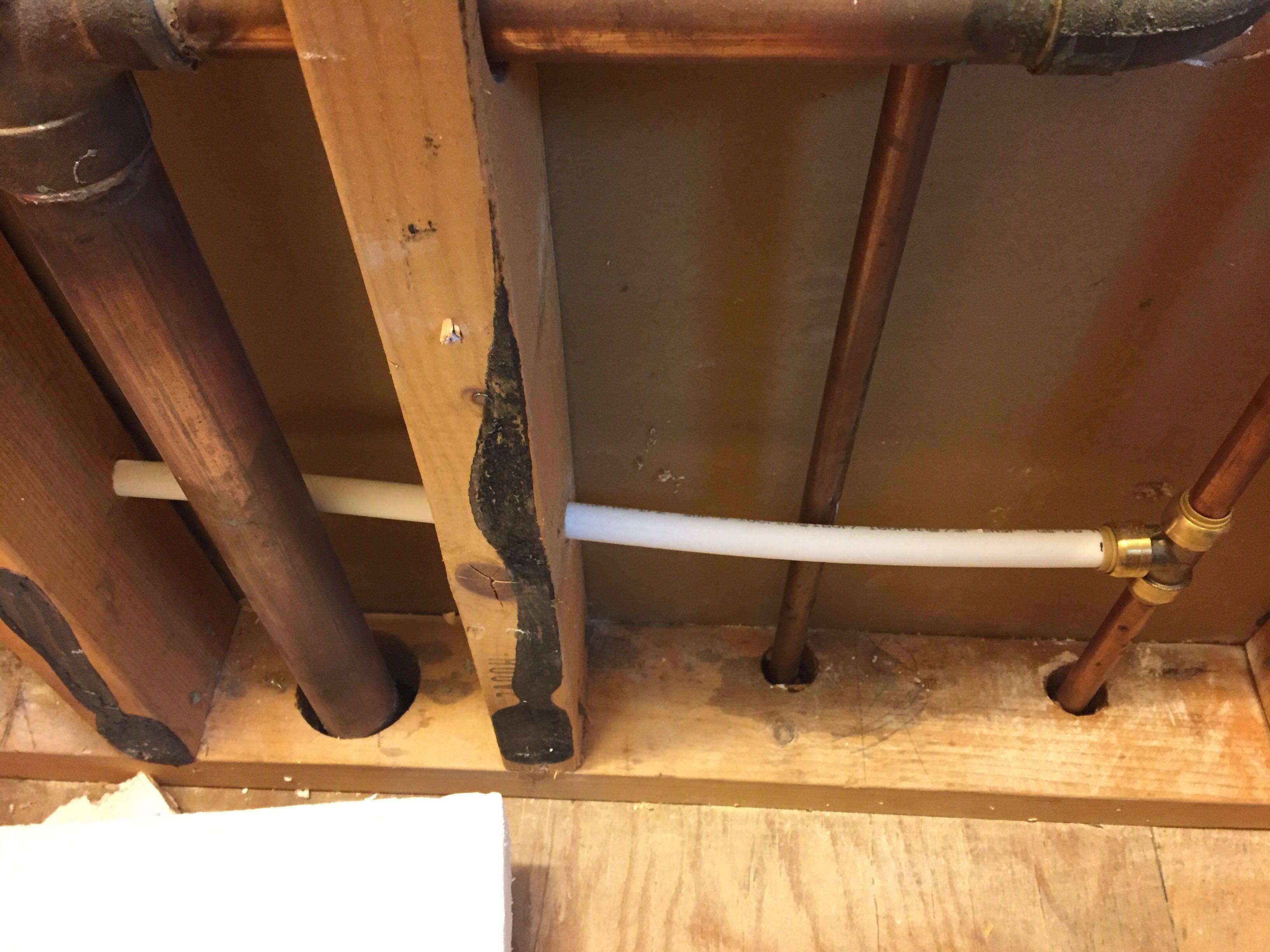 plumbing Can water supply lines touch or rest on each other? Home