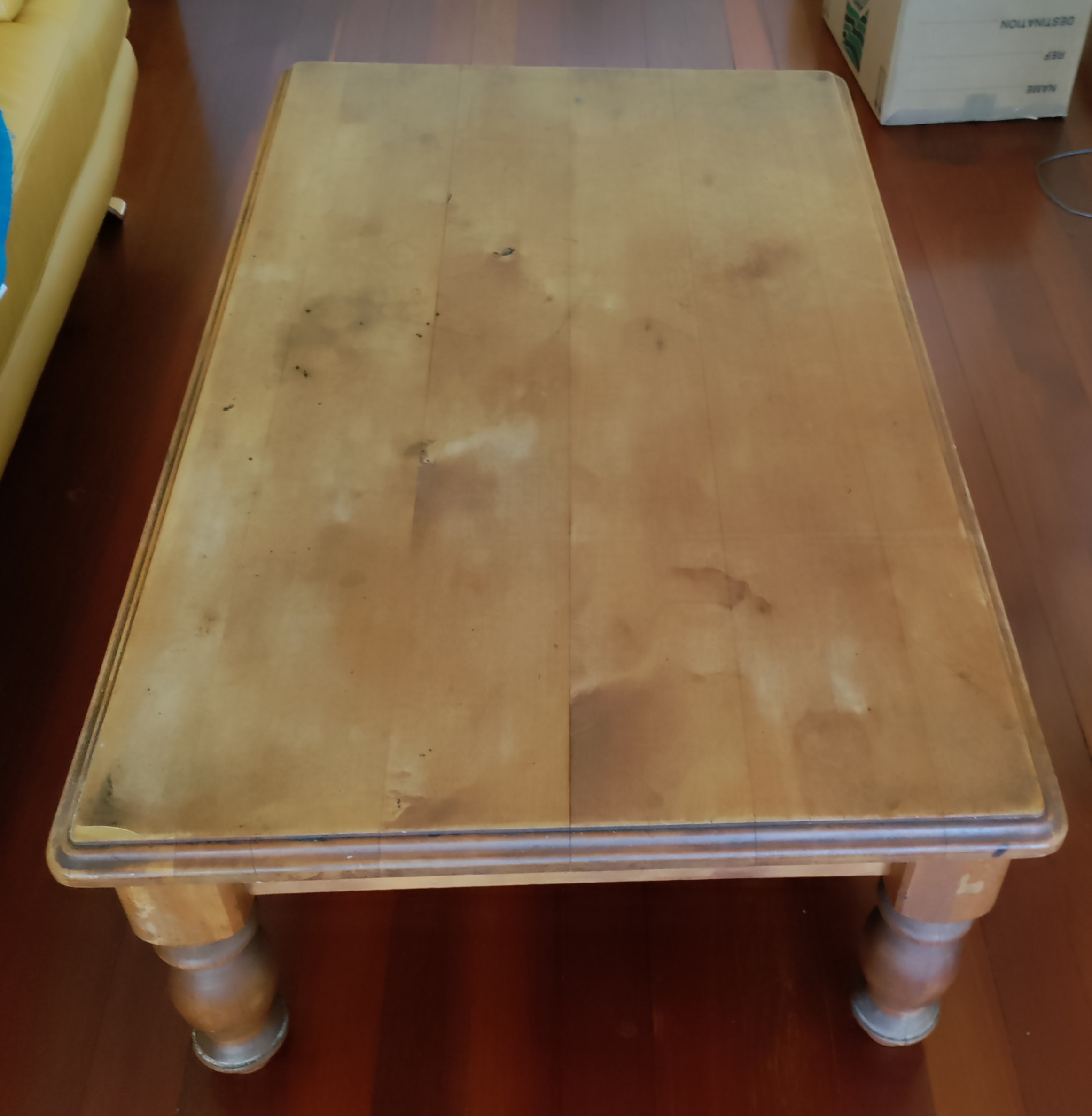 finishing Can I use tung oil on an old rimu coffee table if I don't