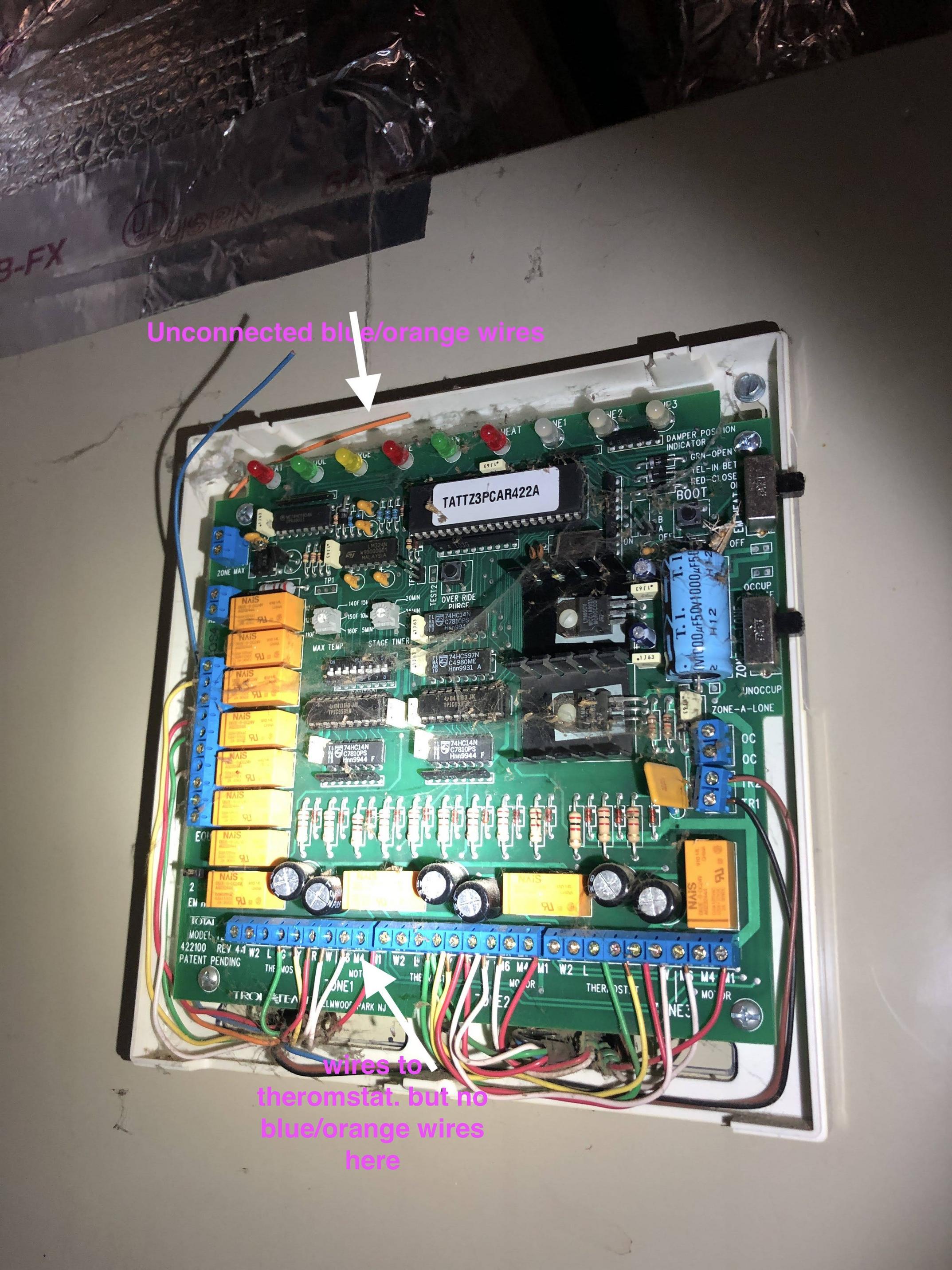 Connect C wire for nest thermostat on a zoned HVAC system Love