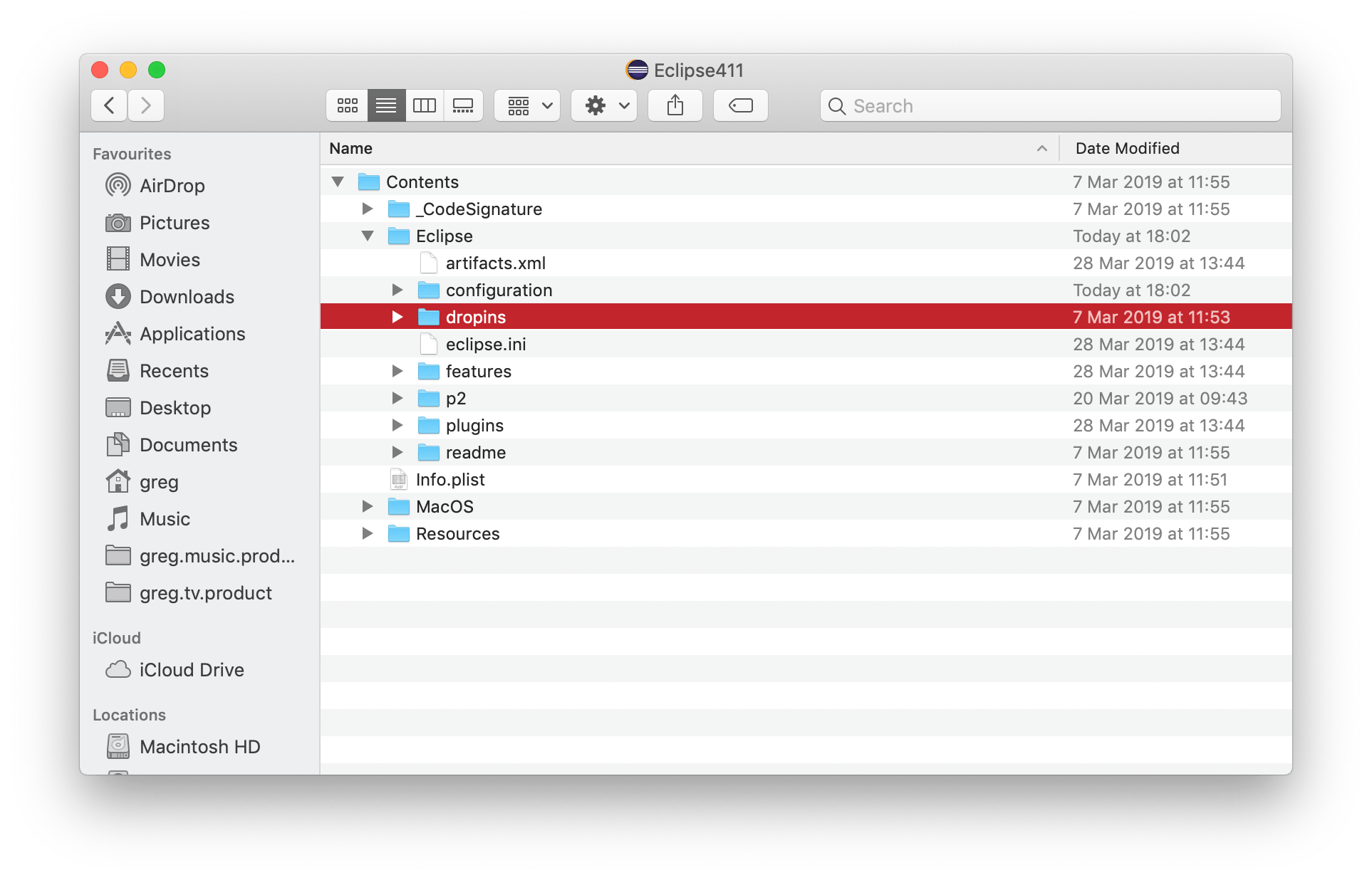 where is eclipse dropins folder Stack Overflow