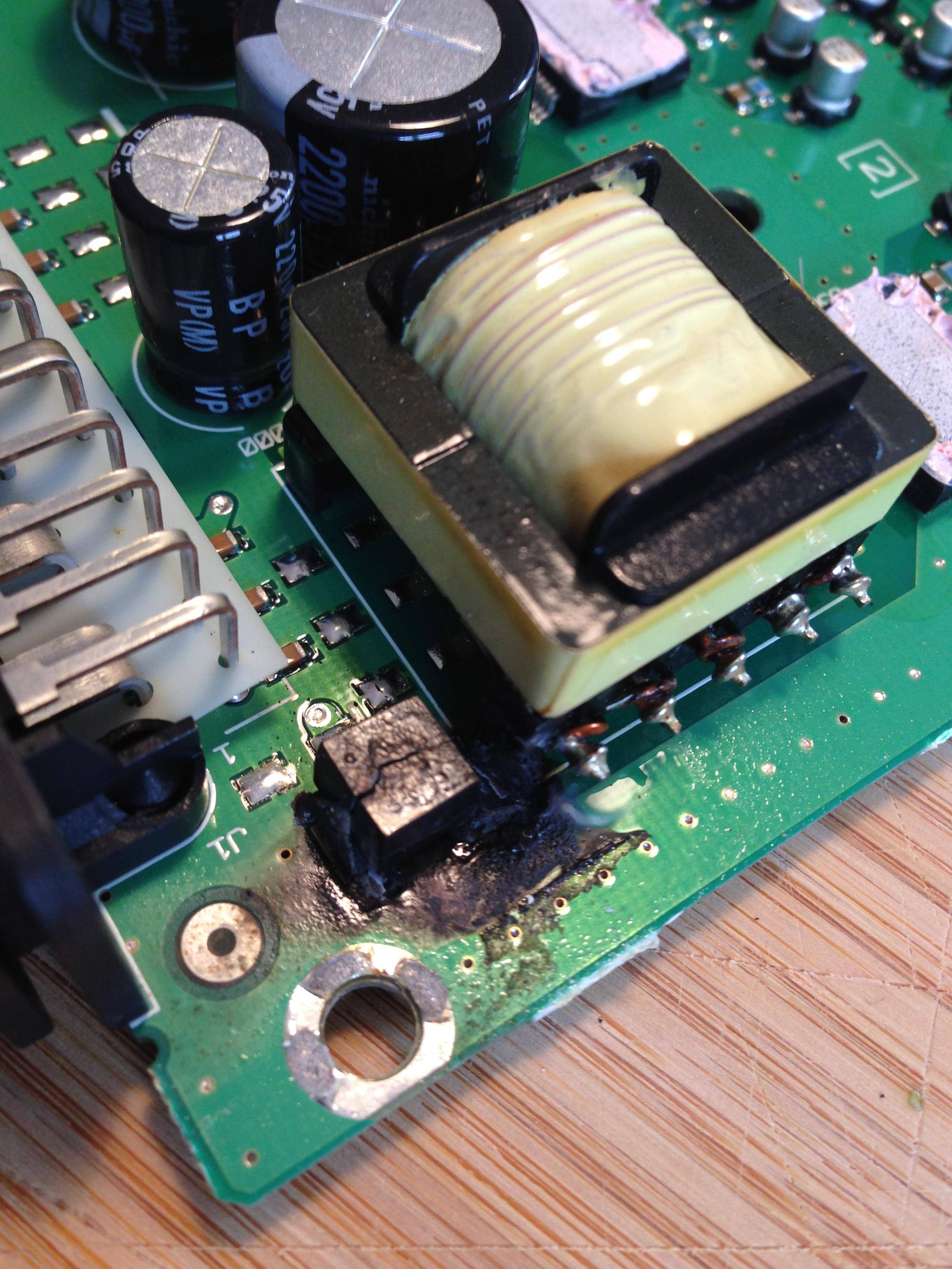 amplifier Can you identify this Bose car amp burned part