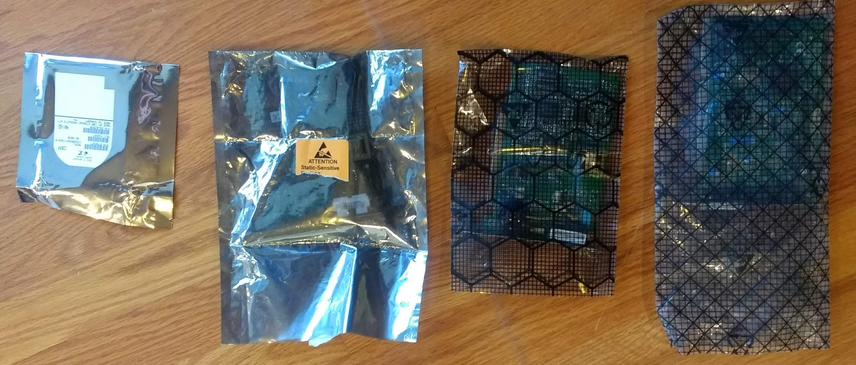 antistatic What's the difference among these static protection bags