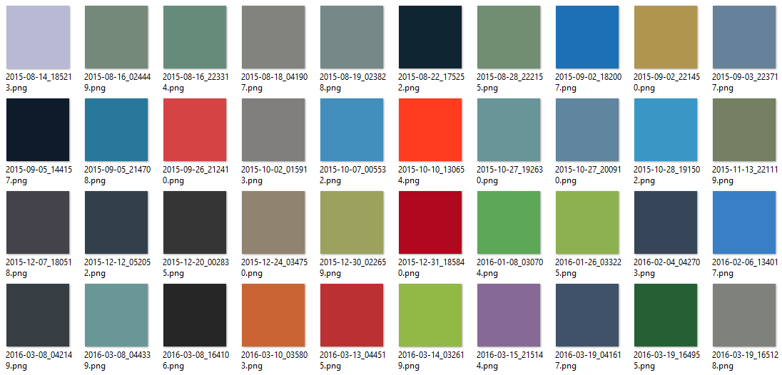Batch Rename Images According to Color? Legacy ImageMagick