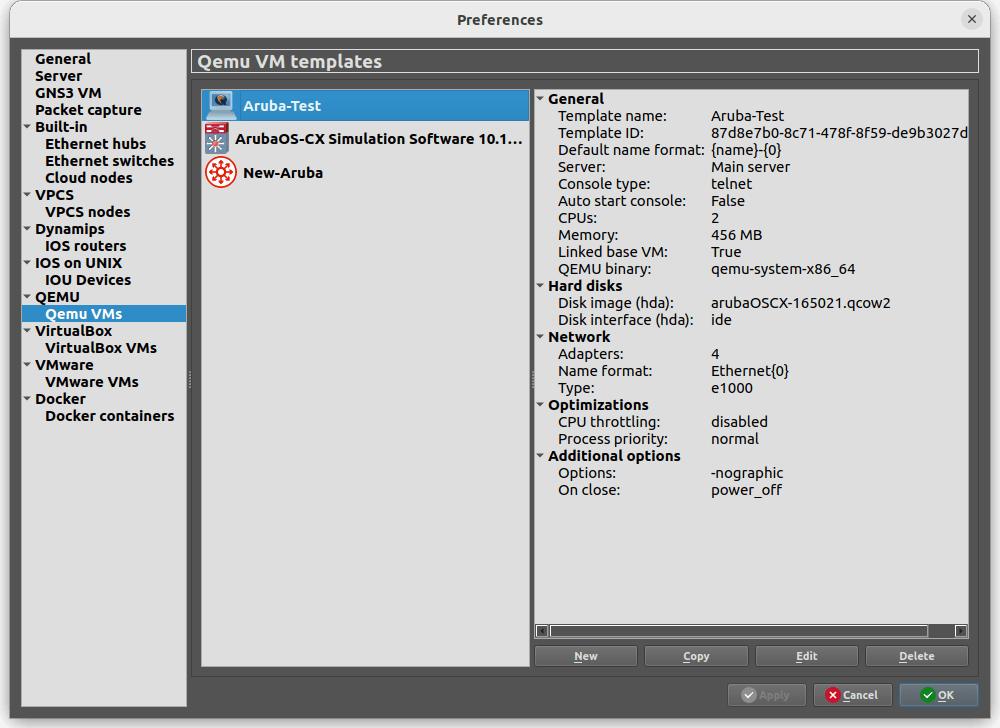 ubuntu Uploading a switch appliance on GNS3 Stack Overflow
