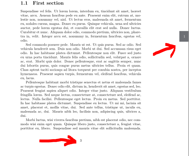 Put Chapter number in a box on an odd page