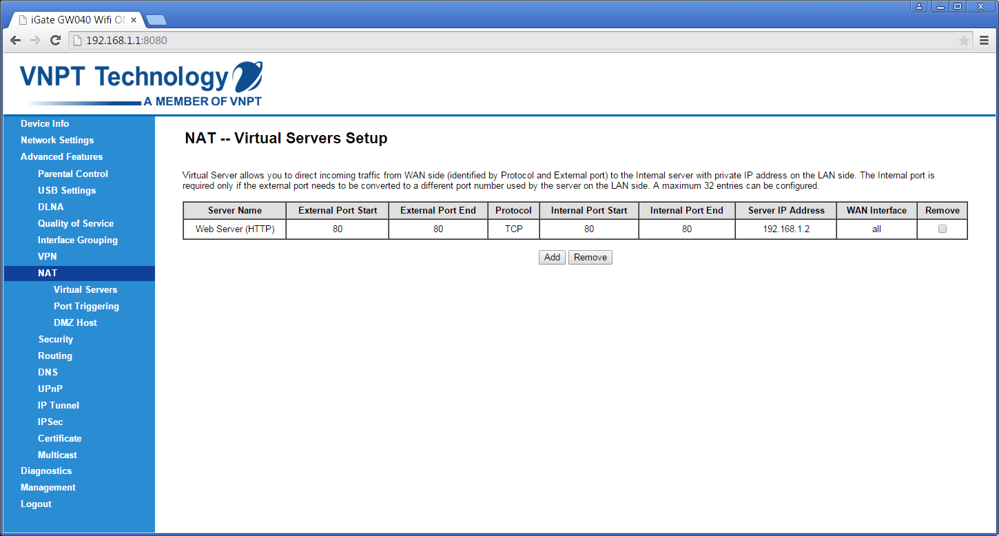 networking Why after forwarding to port 80 for HTTP in my home modem
