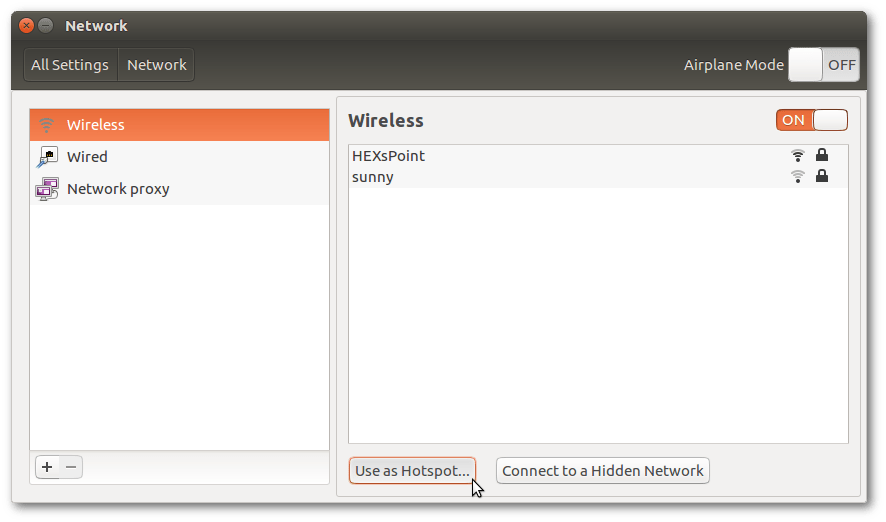 wireless How to setup an Access Point mode WiFi Hotspot? Ask Ubuntu