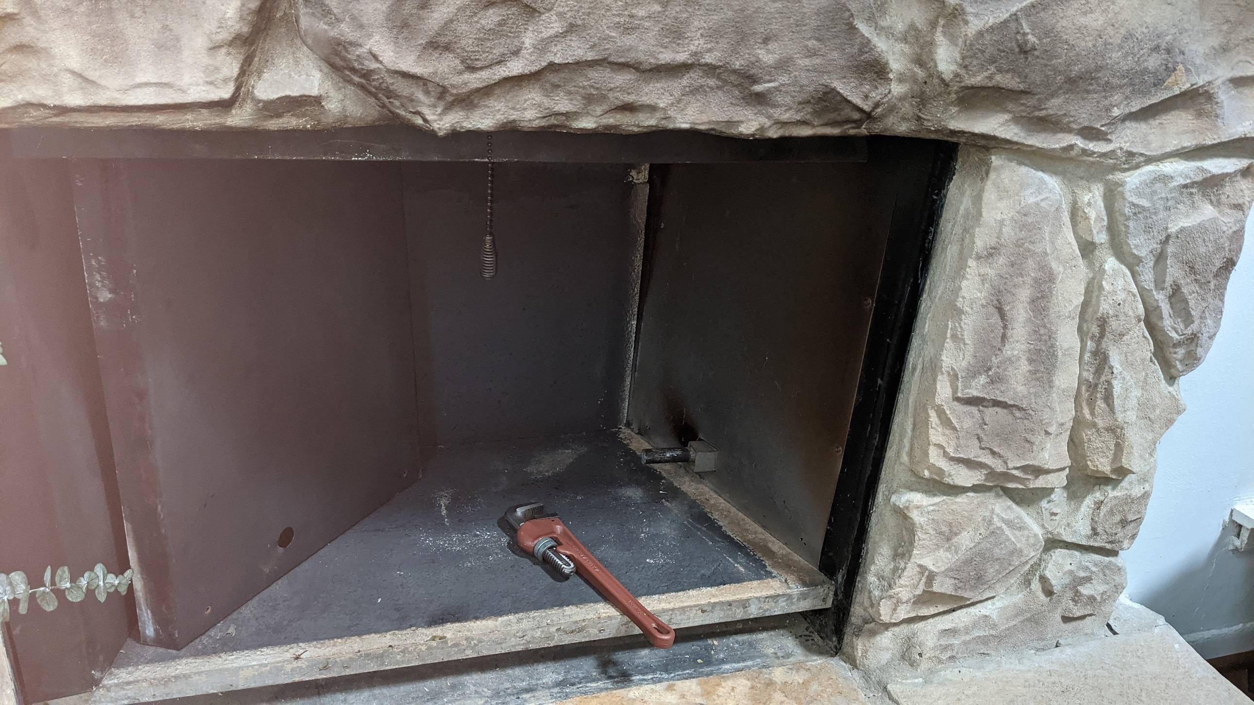 plumbing Fireplace gas line burner replacement Home Improvement