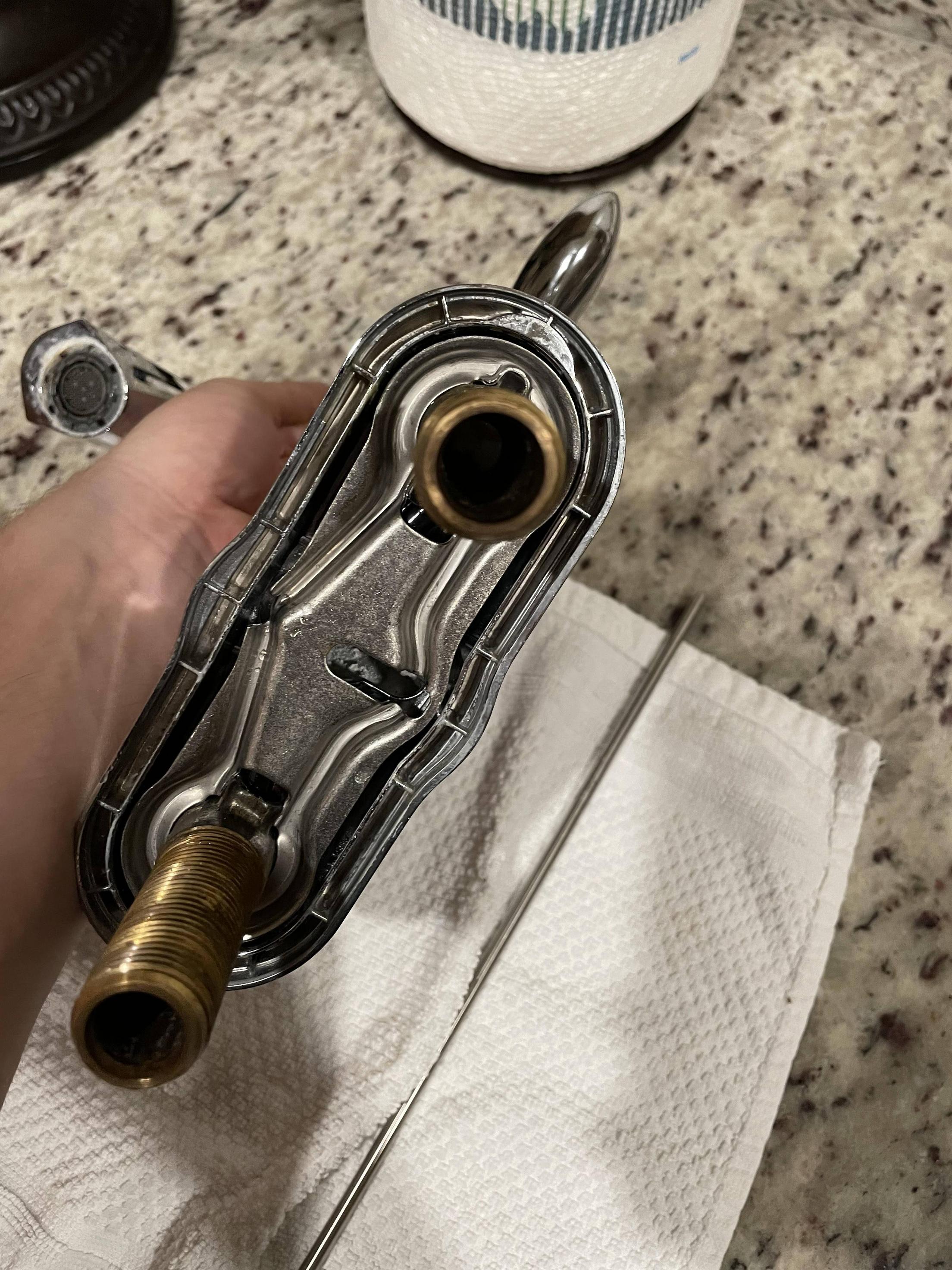 plumbing Moen bathroom faucet handle removal Home Improvement Stack