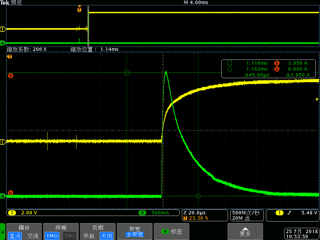 Maximum allowable ripple current and surge current for
