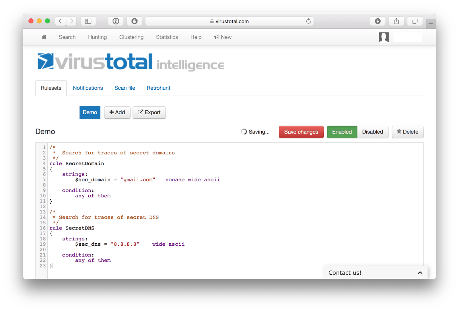 windows Is there any websites to get malware files using YARA rules