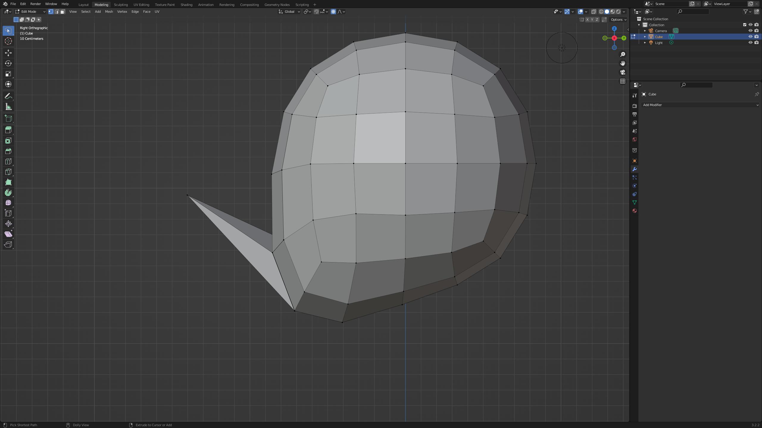 modeling Why is alt V dragging from the bottom rather than the top Blender Stack Exchange