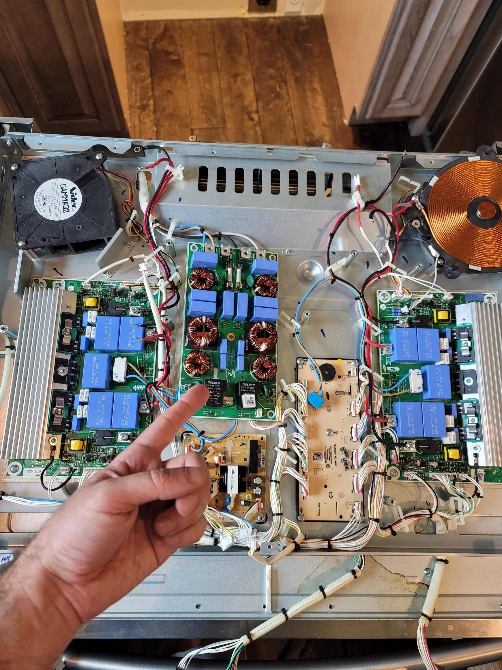 appliances Samsung induction stove not detecting cookware Home