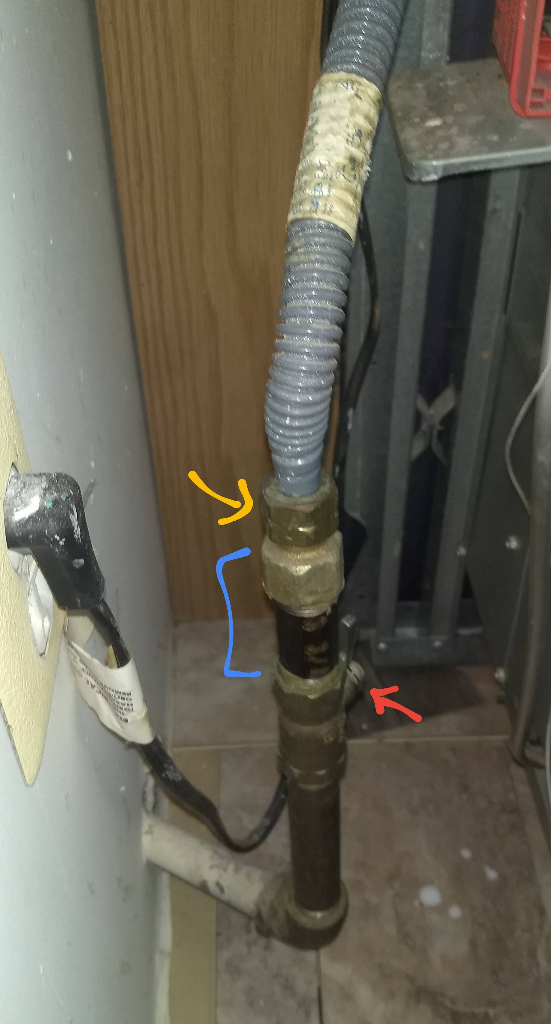 This pipe component in the gas range connection Love & Improve Life