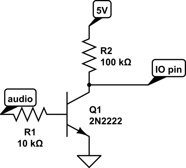 1V to 5V transistor amplifier for arduino digital inputs Electrical