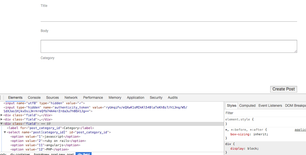 Rails Select_tag Selected Esperanzaduhcati