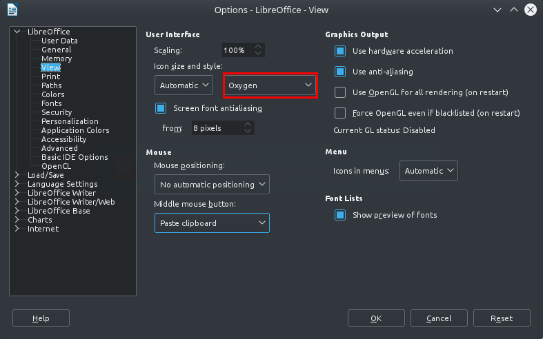 16 04 Libre Office Display More Visible Icons On Dark Breeze Kde Theme Ask Ubuntu
