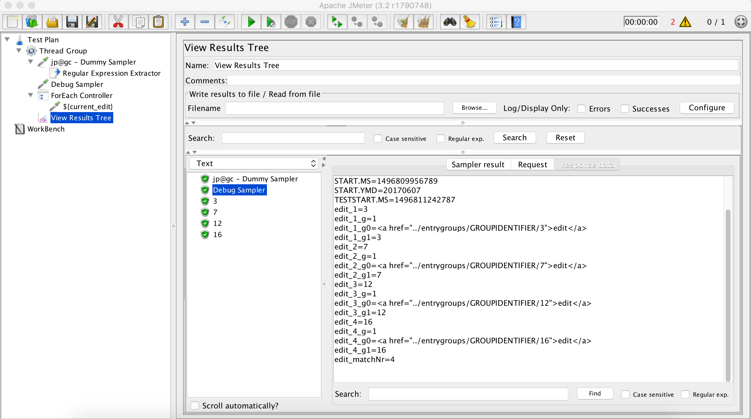 regex In JMeter how can I capture multiple (varying) values of a
