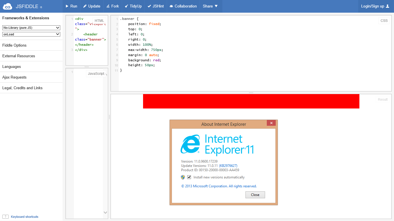 CSS Fixed Position with Auto Margin ITCodar