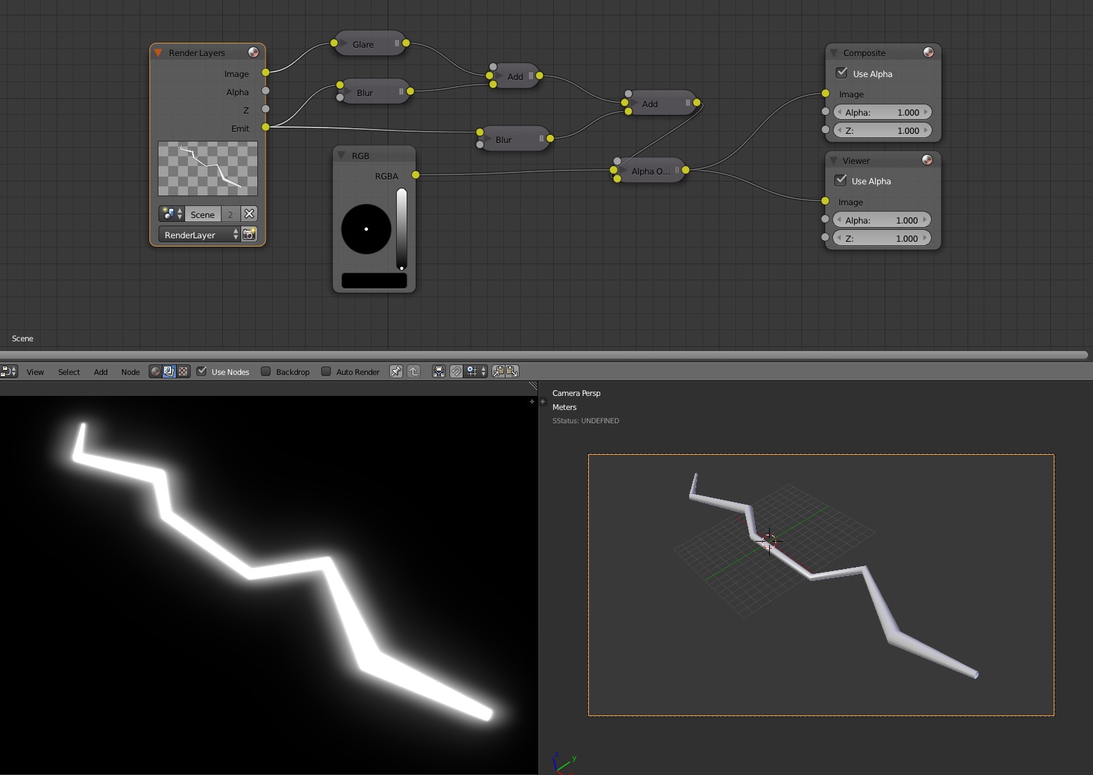 animation What is the easiest way to animate beams of light in