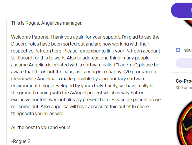 chat bots - Is "AIAngel" (Patreon) a fake? - Artificial Intelligence Stack Exchange