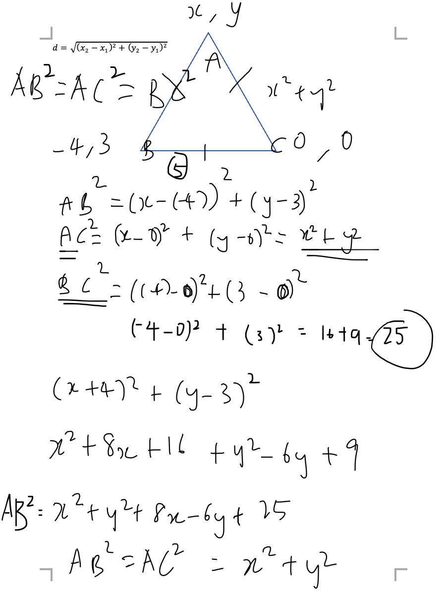 Vertices Of A Triangle