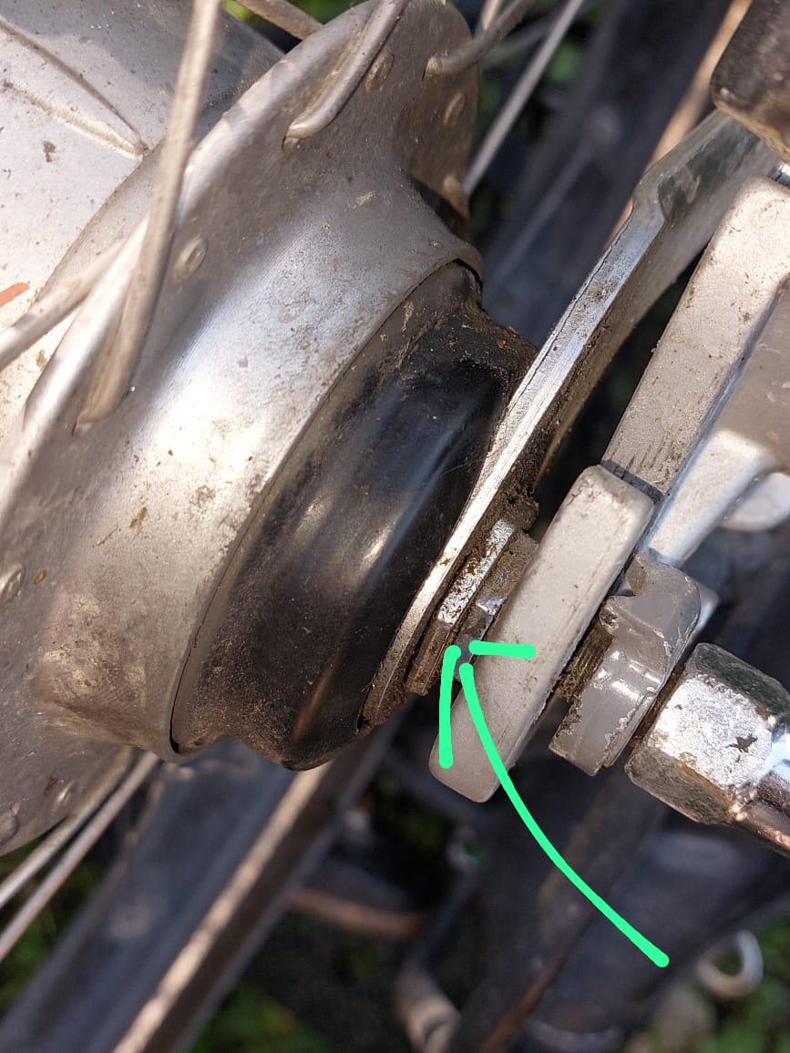 Wobbly back wheel (Shimano Nexus SG8C31 internally geared hub