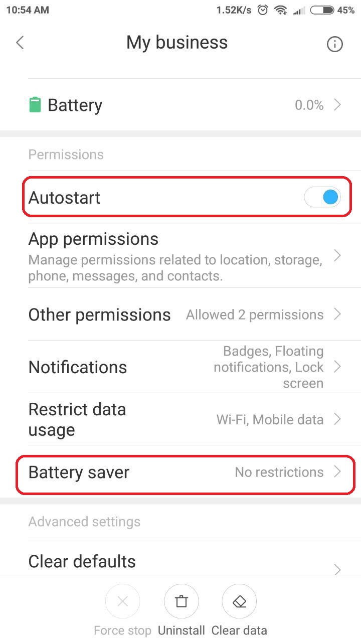 android Sync Adapter not started on Xiaomi Stack Overflow