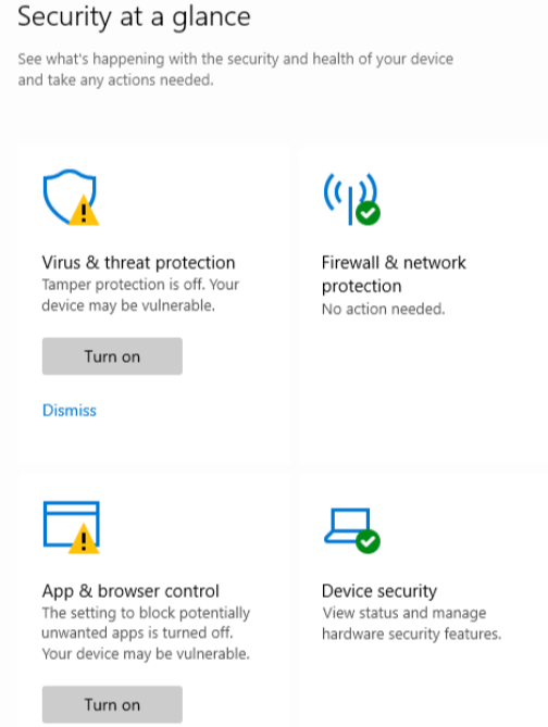 Defender tamper protection off on Windows Server Server Fault