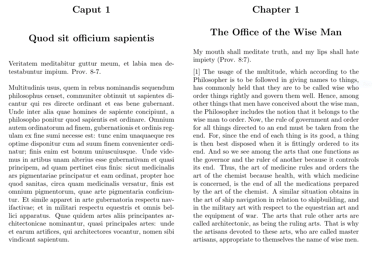 How do I write a two column paper, throughout the document, without