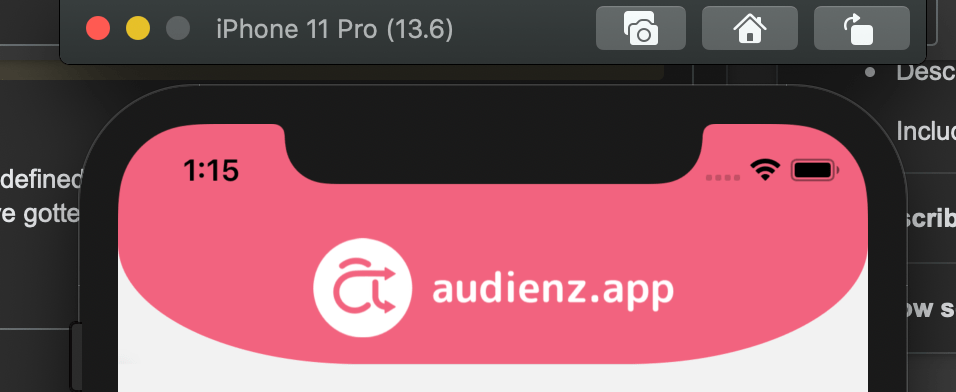 expo React Native Stacknavigator Header Styling Round