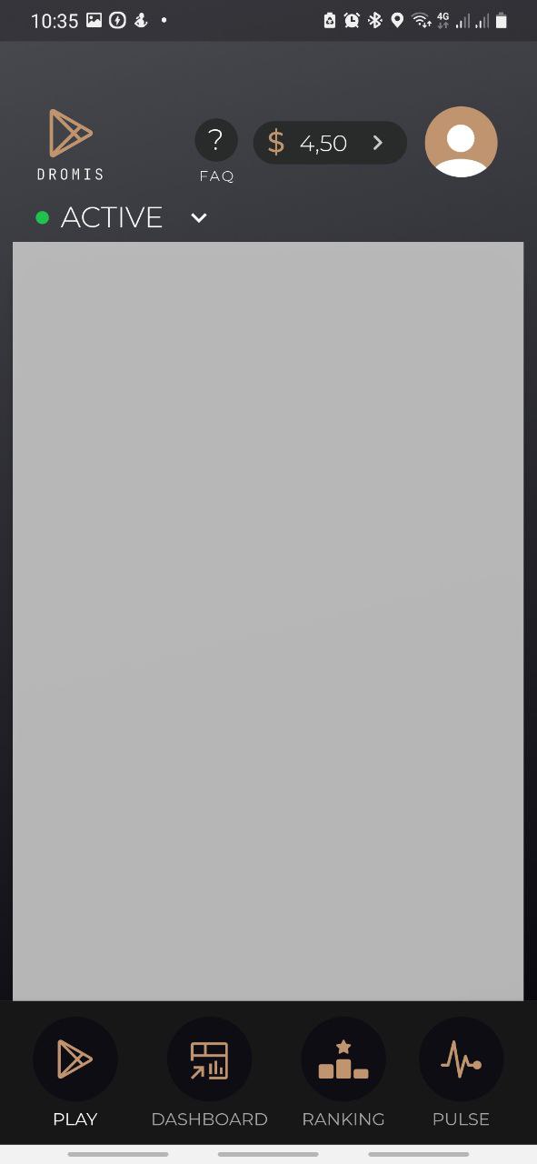 android dart flutter gray screen in apk and on the simulator